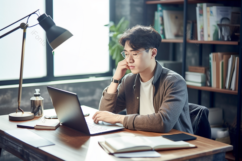 年轻男设计师办公,高清,摄影图,摄影图片,图片大全,摄影图免费下载